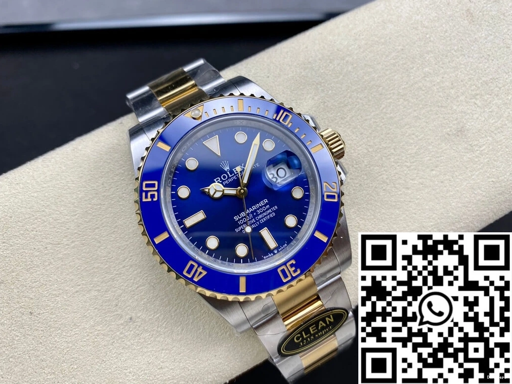 Gold 41MM Clean Yellow Rolex Submariner Factory M126613LB-0002 0914